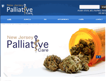 Tablet Screenshot of njpalliativecare.com
